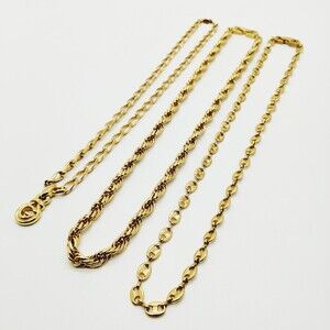 Givenchy Necklace 3 Set Gold Metal #181337G13